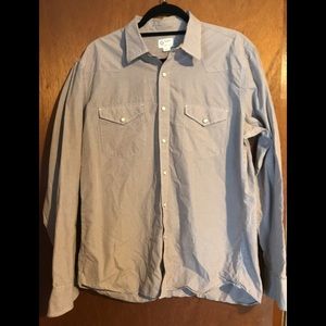 JCREW Slim-fit shirt in brown and white